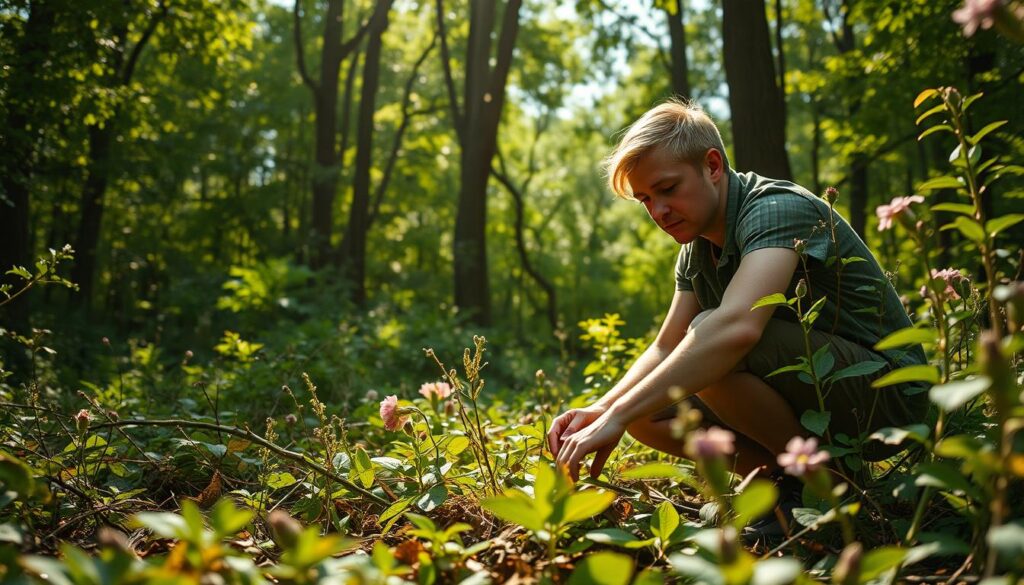 foraging for wild edibles