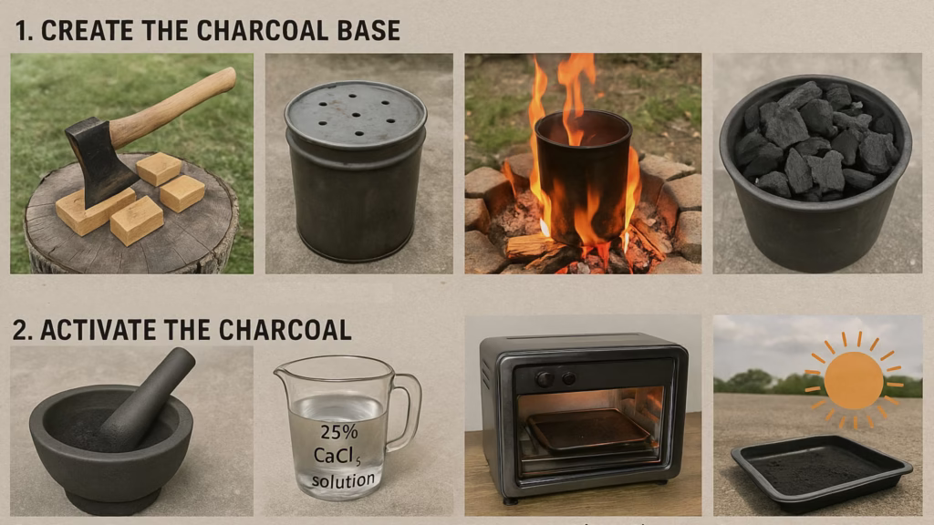 How to Make Activated Charcoal at Home